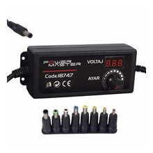 Powermaster PM-18747 3-24 Volt 2 Amper Çok Uçlu Ayarlı Kademeli Adaptör