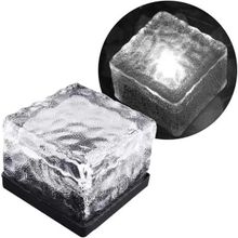 Powermaster Pm-21645 Solar Ledlı Beyaz Tugla Gorunumlu Bahce Dekorasyon Aydınlatma