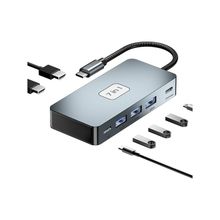 Powermaster PM-25078 7in1 Type-C Hub Type-C USB HDMI Çevirici Dönüştürücü Aparat