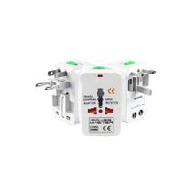 Powermaster PM-2886 Universal Çoklu Priz Çevirici Seyahat Adaptörü