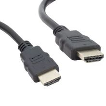 Powermaster PM-31396 Plastik Düz Siyah 50 cm Poşetli HDMI Kablo