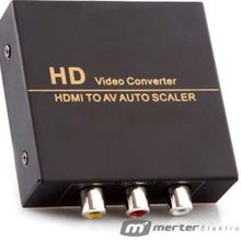 Powermaster PM-33523 Metal Kasa HDMI To Rca Av Çevirici Adaptör