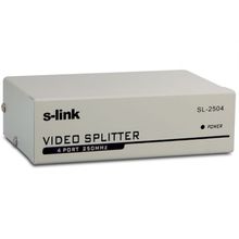 Powermaster Pm-6228 4 Port 250 Monitör Çoklayıcı Vga Splitter Dağıtıcı