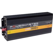 Powermaster PWR1500-12 12-220V 12 Volt 1500 Watt Modified Sinus İnverter
