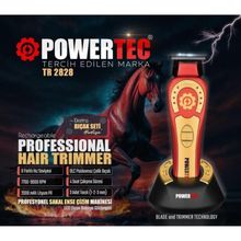 Powertec Tr-2828 Saç Kesme Makinesi Kırmızı