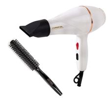 Powertec TR501-B Beyaz Saç Kurutma Makinesi + Hydra Berber Fön Fırçası