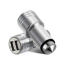 Powerway Araç Çakmaklık Telefon Şarjı 2Port Usb Metal 5V 3.1A Şarj Cihazı