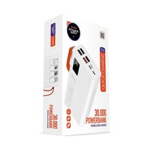 Powerway QC30S Beyaz 30.000 mAh Powerbank