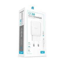 Powerway QCM30 Tüm Micro Girişli Telefonlara Uyumlu 3.0 Amper 18 W Hızlı Şarj Seti