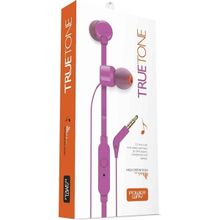 Powerway Truetone 3.5 mm Açık Pembe Stereo Mikrofonlu Kulak İçi Kulaklık