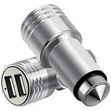 Powerway X-633 Çift USB'li 3.1 Amper Metal Çakmaklık Araç Şarj Cihazı