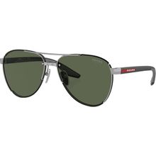 Prada Sport SPS51Y 5AV50F 61 Gri Erkek Güneş Gözlüğü