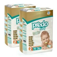 Predo Baby Premium Comfort No:2 Mini 152 Adet Bebek Bezi