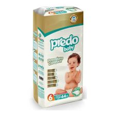 Predo Baby Premium Comfort No:6 XLarge 44 Adet Bebek Bezi