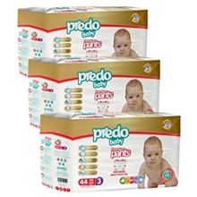 Predo Baby Premium Pant No:3 Midi 132 Adet Külot Bebek Bezi