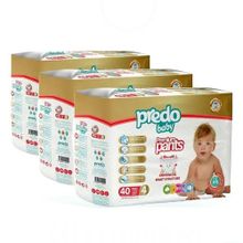 Predo Baby Premium Pants No:4 Maxi 120 Adet Külot Bebek Bezi