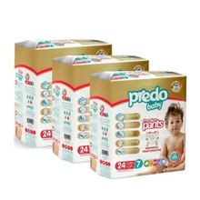 Predo Baby Premium Pants No:7 XLarge 72 Adet Külot Bebek Bezi