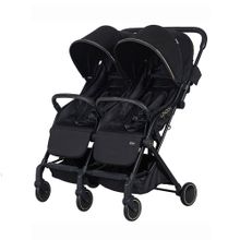 Prego 2236 London Siyah İkiz Bebek Arabası
