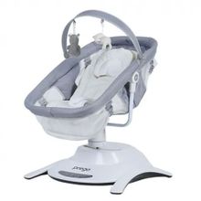 Prego 4086 Yummy 360 Derece Dönebilen Portbebeli Gri Elektrikli Beşik