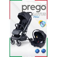 Prego Lotus Pro Kabin Boy Siyah Travel Sistem Bebek Arabası