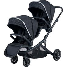 Prego Siyah Ibiza Pro İkiz Travel Bebek Arabası