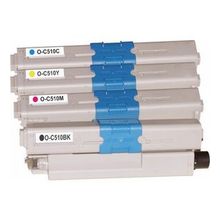 Premium Oki C510DN 4 Renk Uyumlu Muadil Toner Seti