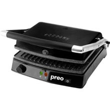 Preo PTG05 2000W Döküm Plakalı Siyah Tost Makinesi