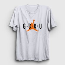 Presmono Air Goku Anime Dragon Ball Kırmızı Unisex T-Shirt