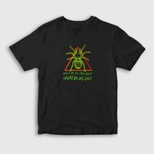 Presmono Asleep Billie Eilish Unisex Siyah Çocuk T-Shirt