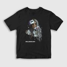 Presmono Awake Billie Eilish Unisex Siyah Çocuk T-Shirt