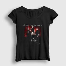 Presmono Band Apocalyptica Siyah Kadın T-Shirt