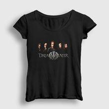 Presmono Band Dream Theater Siyah Kadın T-Shirt
