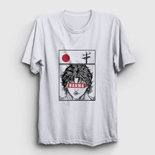 Presmono Beyaz Anime Hanma Baki Unisex T-Shirt