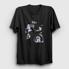 Presmono Beyaz Band The Beatles Kadın T-Shirt