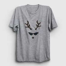 Presmono Beyaz Female Deer Yılbaşı Unisex Sweatshirt