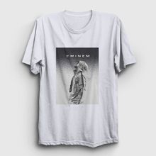 Presmono Beyaz Sky Eminem Erkek T-Shirt