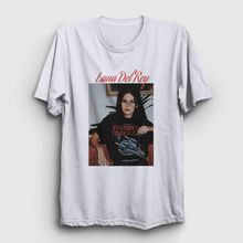 Presmono Beyaz Space Lana Del Rey Erkek T-Shirt