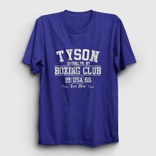 Presmono Boxing Club Mike Tyson Sarı Unisex T-shirt