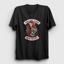 Presmono Cheryl Blossom Riverdale Siyah Unisex T-Shirt