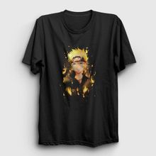 Presmono Fire Anime Naruto Kadın T-shirt