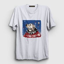 Presmono Gav Gav Astronaut Space Astronot Uzay Kadın T-shirt