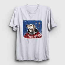 Presmono Gav Gav Astronaut Space Astronot Uzay Kadın T-shirt