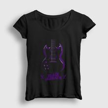 Presmono Guitar Black Sabbath Kadın T-shirt