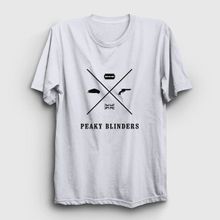 Presmono Items Peaky Blinders Beyaz Unisex T-shirt