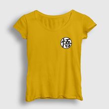 Presmono Kadın Kanji Go Anime Dragon Ball T-shirt