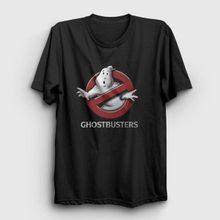 Presmono Kadın Logo Film Hayalet Avcıları Ghostbusters T-shirt