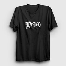 Presmono Kadın Logo Ronnie James Dio T-shirt