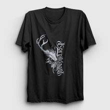 Presmono Kadın Skull Korpiklaani T-shirt