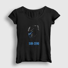 Presmono Kadın Sub Zero Mortal Kombat T-shirt