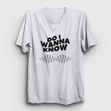 Presmono Know Arctic Monkeys Beyaz Unisex T-shirt